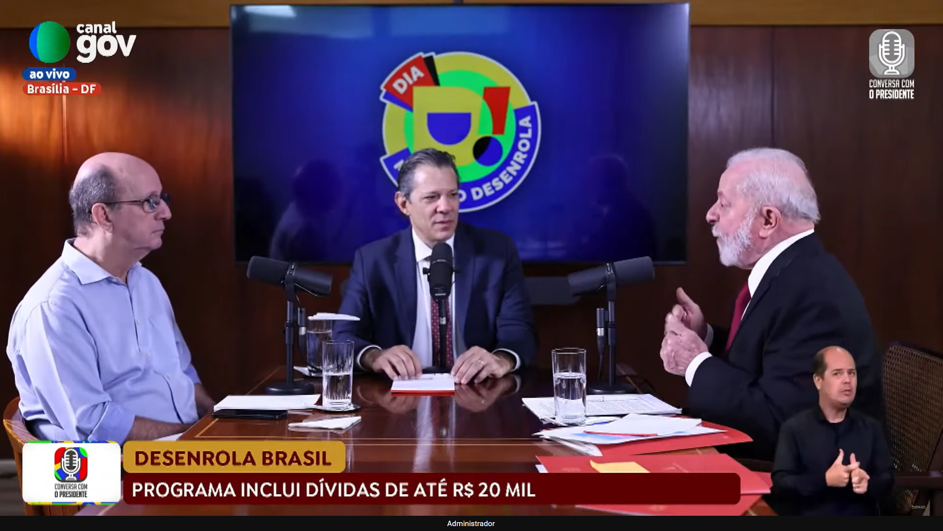 Lula e Haddad convidam para o mutirão do Desenrola